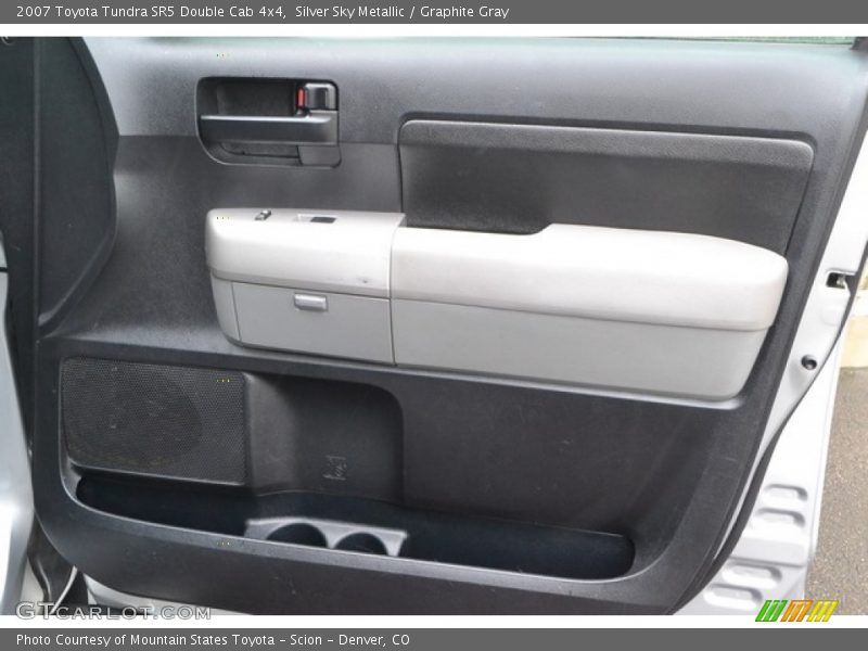 Silver Sky Metallic / Graphite Gray 2007 Toyota Tundra SR5 Double Cab 4x4