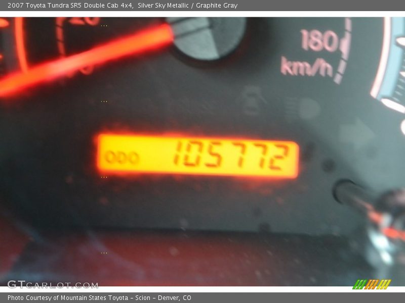 Silver Sky Metallic / Graphite Gray 2007 Toyota Tundra SR5 Double Cab 4x4