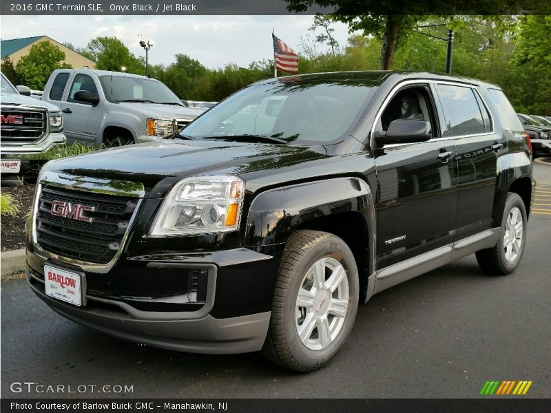 Onyx Black / Jet Black 2016 GMC Terrain SLE