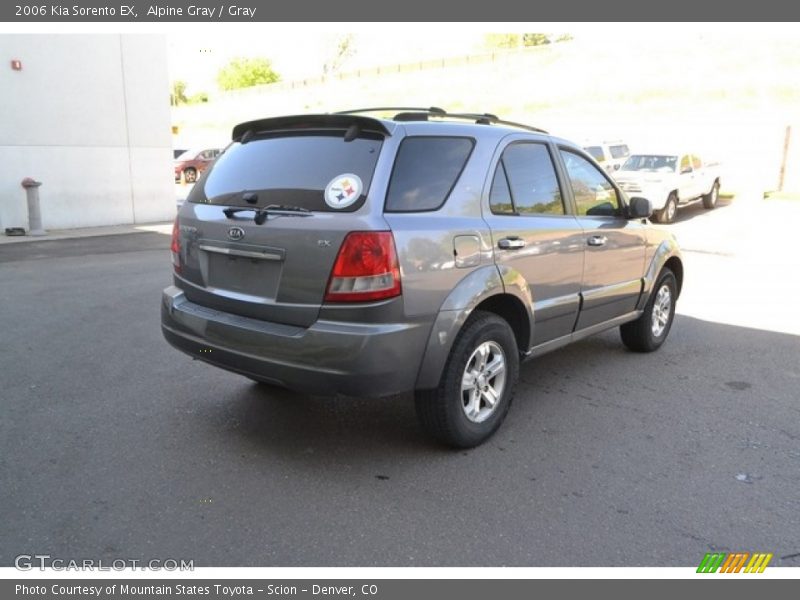 Alpine Gray / Gray 2006 Kia Sorento EX
