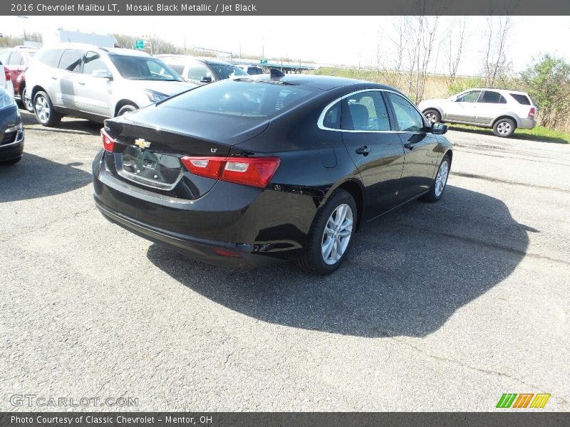 Mosaic Black Metallic / Jet Black 2016 Chevrolet Malibu LT