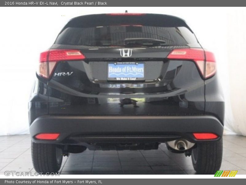 Crystal Black Pearl / Black 2016 Honda HR-V EX-L Navi