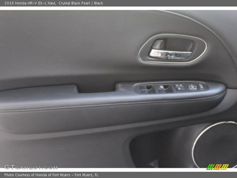 Crystal Black Pearl / Black 2016 Honda HR-V EX-L Navi