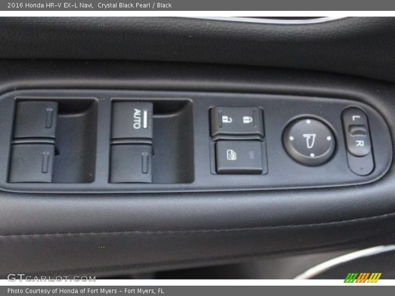 Crystal Black Pearl / Black 2016 Honda HR-V EX-L Navi
