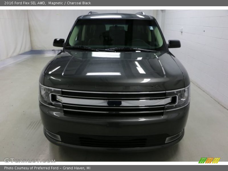 Magnetic / Charcoal Black 2016 Ford Flex SEL AWD