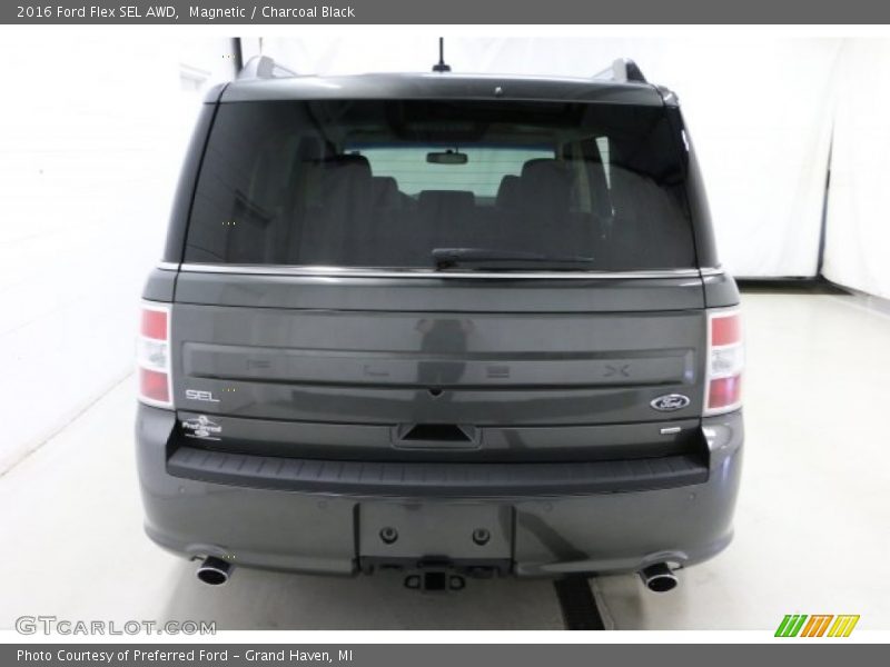 Magnetic / Charcoal Black 2016 Ford Flex SEL AWD