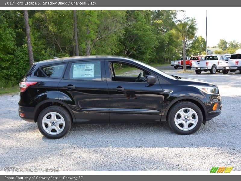 Shadow Black / Charcoal Black 2017 Ford Escape S