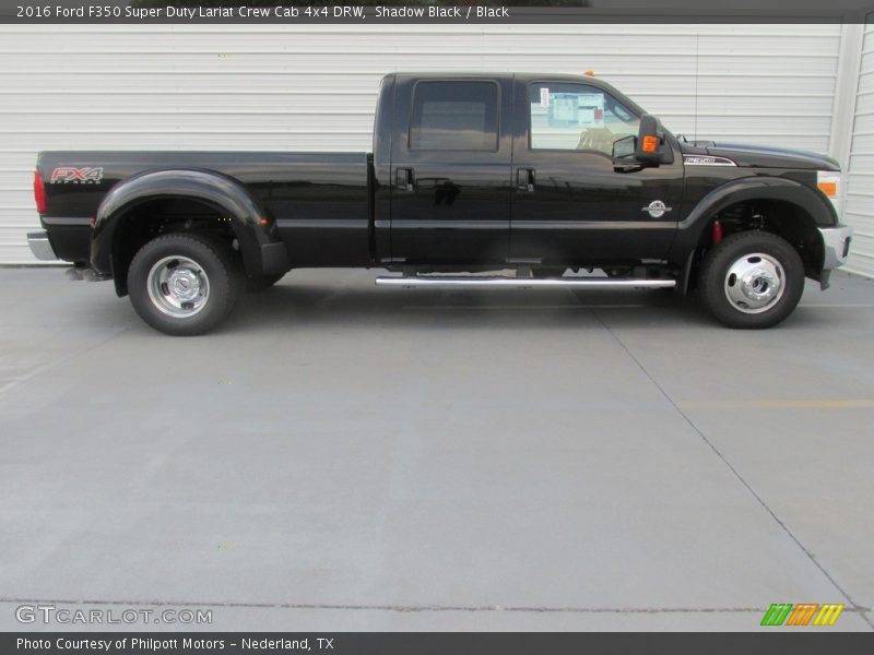 Shadow Black / Black 2016 Ford F350 Super Duty Lariat Crew Cab 4x4 DRW