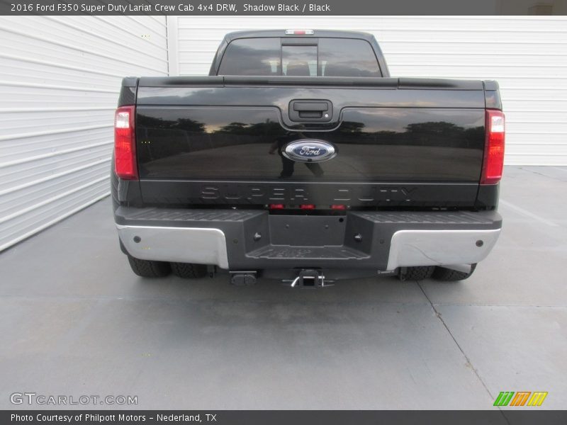 Shadow Black / Black 2016 Ford F350 Super Duty Lariat Crew Cab 4x4 DRW