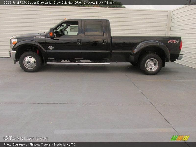 Shadow Black / Black 2016 Ford F350 Super Duty Lariat Crew Cab 4x4 DRW