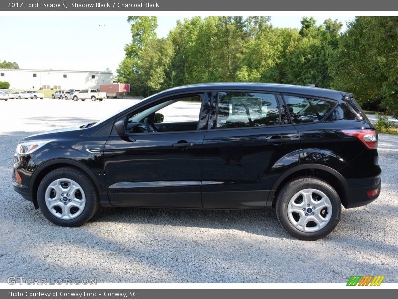 Shadow Black / Charcoal Black 2017 Ford Escape S