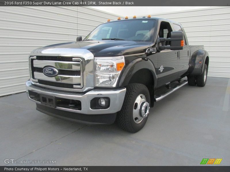 Shadow Black / Black 2016 Ford F350 Super Duty Lariat Crew Cab 4x4 DRW