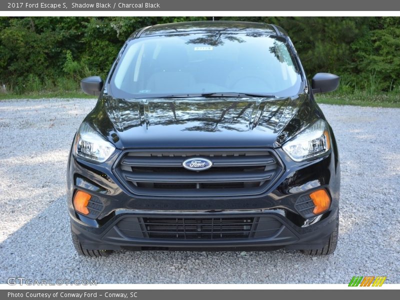 Shadow Black / Charcoal Black 2017 Ford Escape S