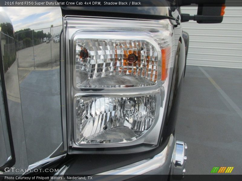 Shadow Black / Black 2016 Ford F350 Super Duty Lariat Crew Cab 4x4 DRW