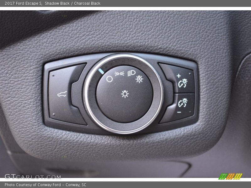 Shadow Black / Charcoal Black 2017 Ford Escape S