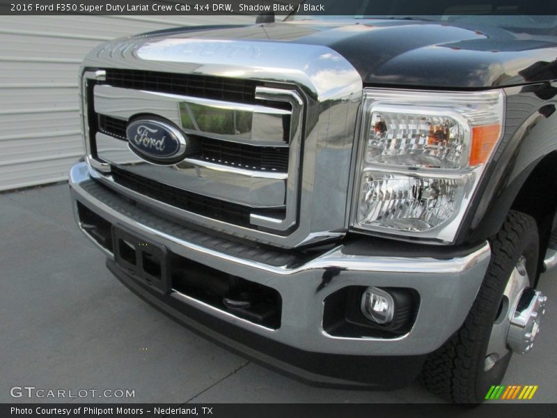 Shadow Black / Black 2016 Ford F350 Super Duty Lariat Crew Cab 4x4 DRW