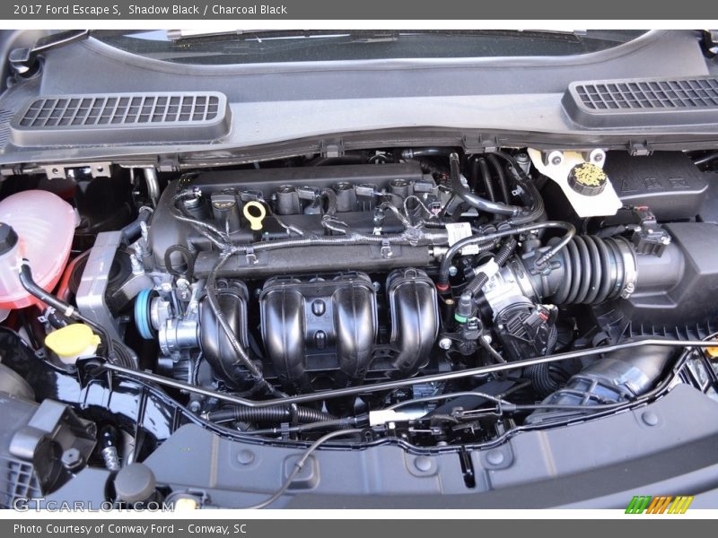 Shadow Black / Charcoal Black 2017 Ford Escape S