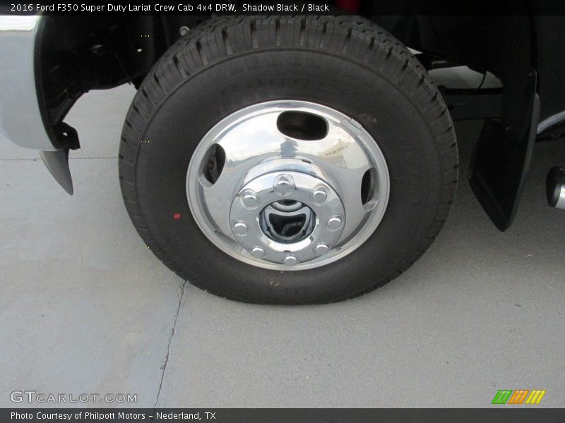 Shadow Black / Black 2016 Ford F350 Super Duty Lariat Crew Cab 4x4 DRW