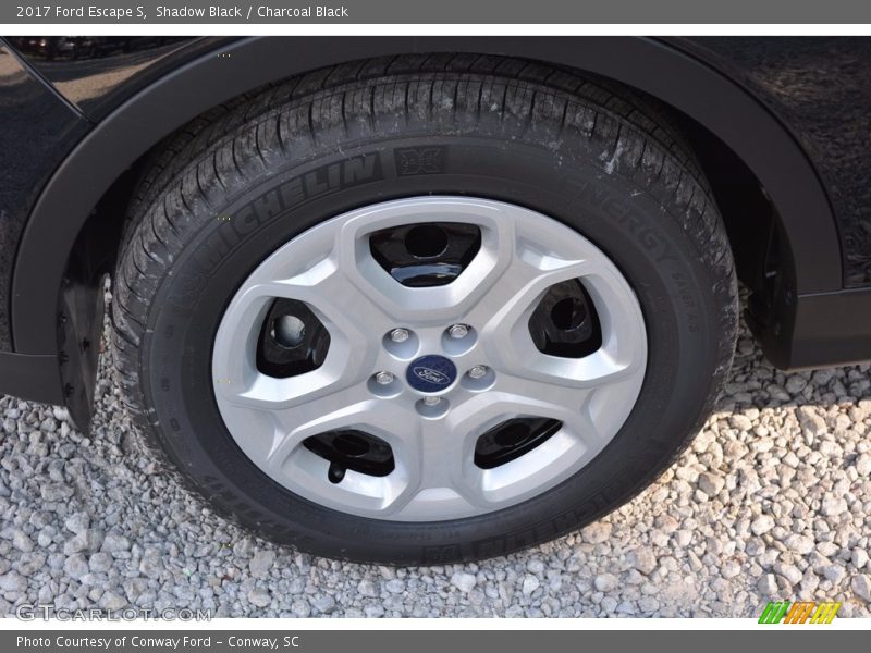 Shadow Black / Charcoal Black 2017 Ford Escape S