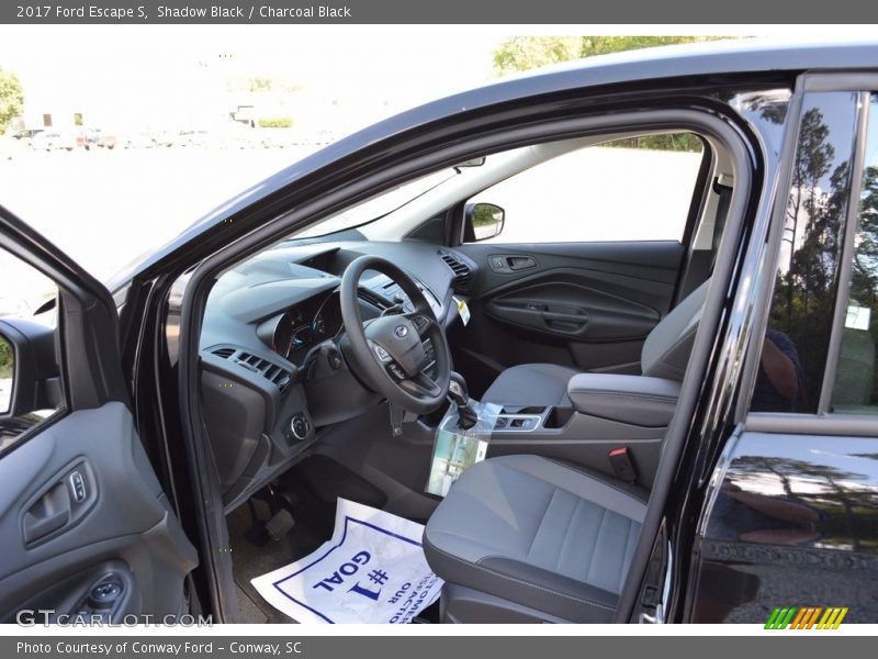 Shadow Black / Charcoal Black 2017 Ford Escape S