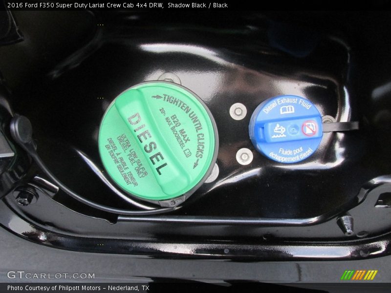 Shadow Black / Black 2016 Ford F350 Super Duty Lariat Crew Cab 4x4 DRW