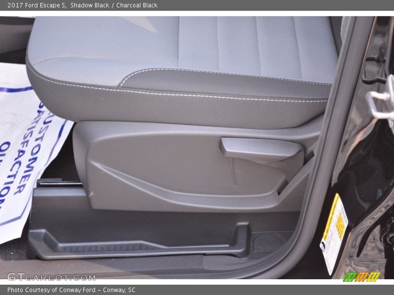 Shadow Black / Charcoal Black 2017 Ford Escape S