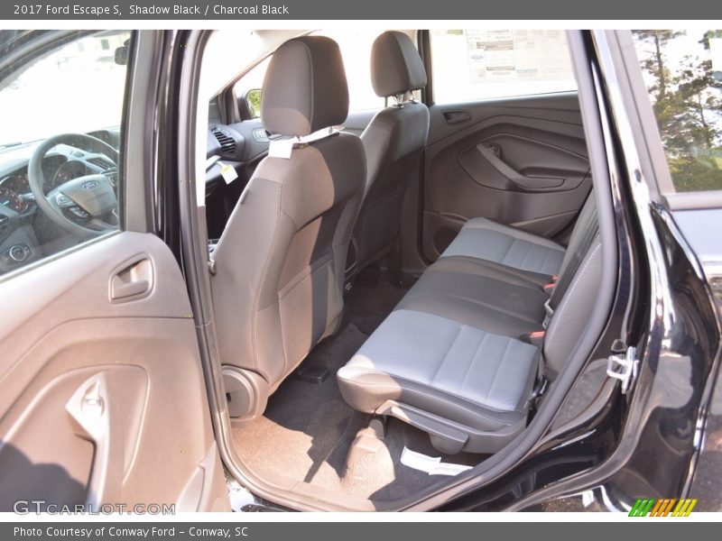 Shadow Black / Charcoal Black 2017 Ford Escape S