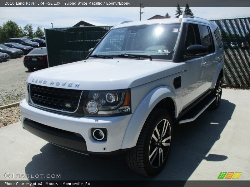 Yulong White Metallic / Ebony/Ebony 2016 Land Rover LR4 HSE LUX