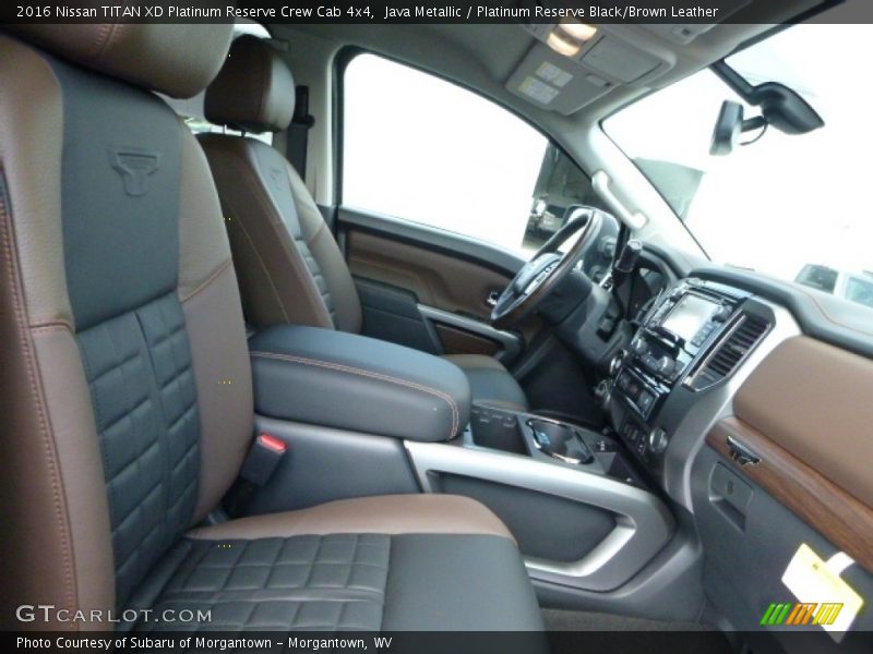 Java Metallic / Platinum Reserve Black/Brown Leather 2016 Nissan TITAN XD Platinum Reserve Crew Cab 4x4