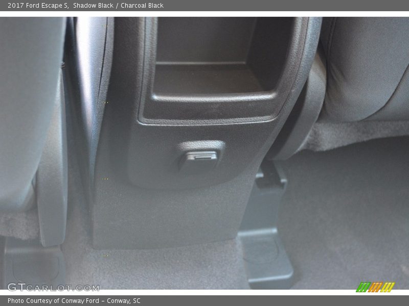 Shadow Black / Charcoal Black 2017 Ford Escape S
