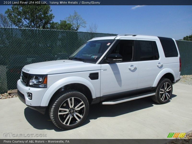 Yulong White Metallic / Ebony/Ebony 2016 Land Rover LR4 HSE LUX