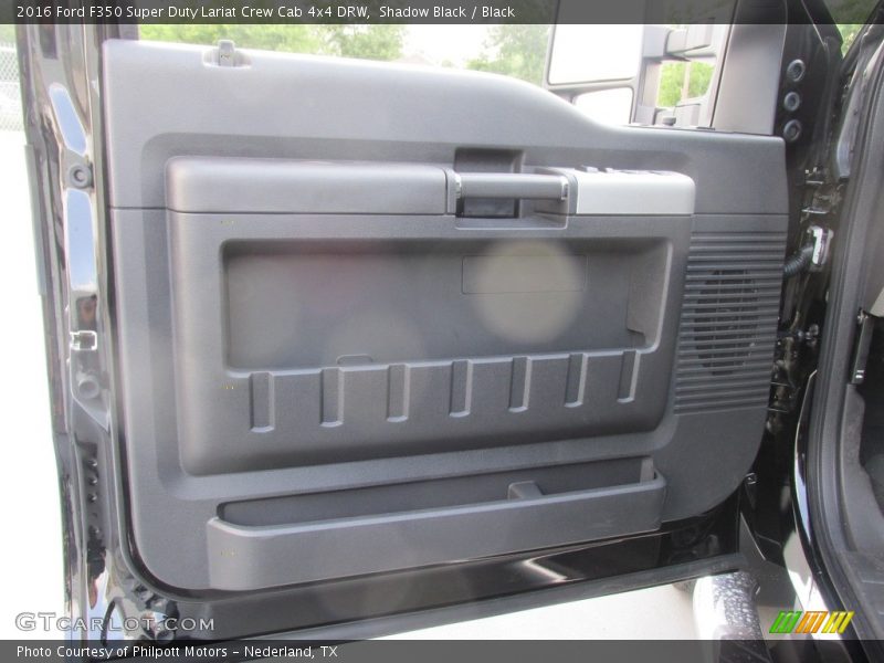 Shadow Black / Black 2016 Ford F350 Super Duty Lariat Crew Cab 4x4 DRW