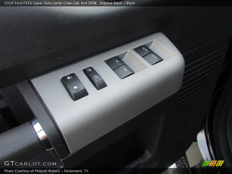 Shadow Black / Black 2016 Ford F350 Super Duty Lariat Crew Cab 4x4 DRW