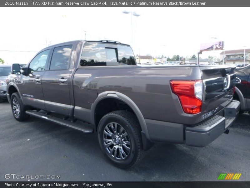 Java Metallic / Platinum Reserve Black/Brown Leather 2016 Nissan TITAN XD Platinum Reserve Crew Cab 4x4