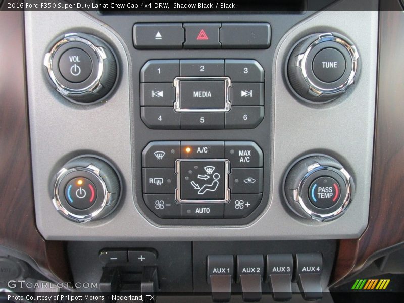 Shadow Black / Black 2016 Ford F350 Super Duty Lariat Crew Cab 4x4 DRW