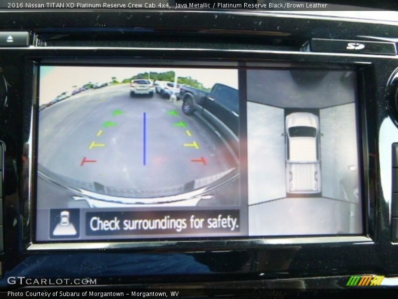 Java Metallic / Platinum Reserve Black/Brown Leather 2016 Nissan TITAN XD Platinum Reserve Crew Cab 4x4