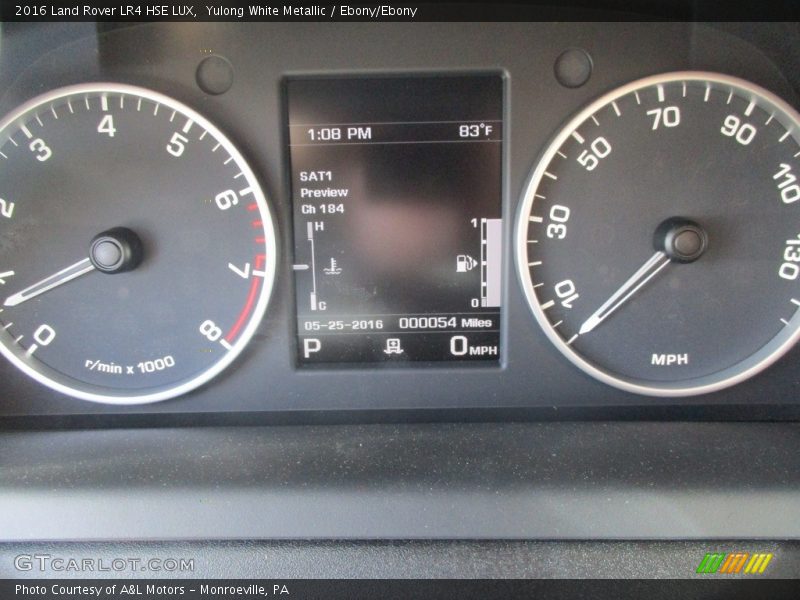 Yulong White Metallic / Ebony/Ebony 2016 Land Rover LR4 HSE LUX