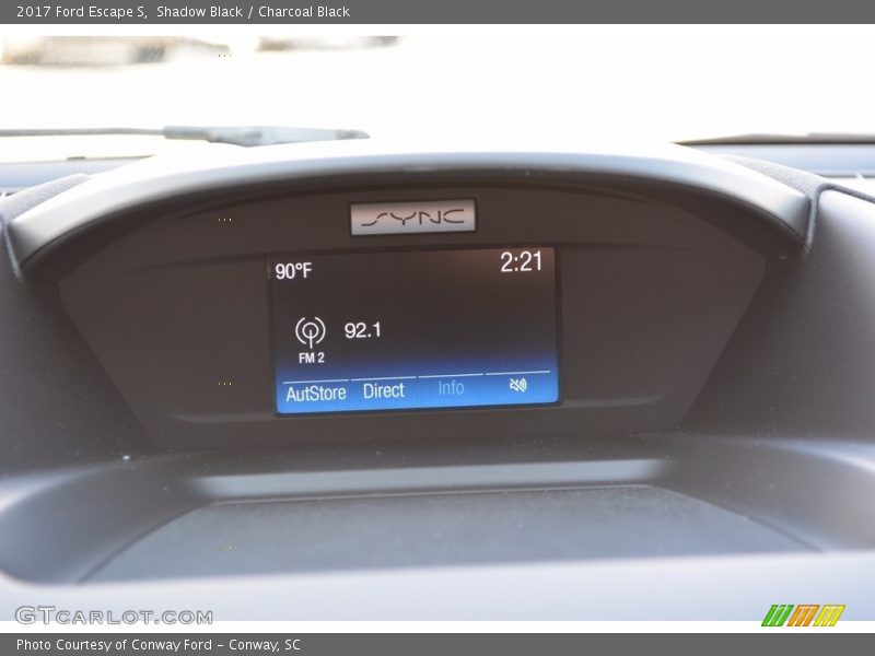Shadow Black / Charcoal Black 2017 Ford Escape S