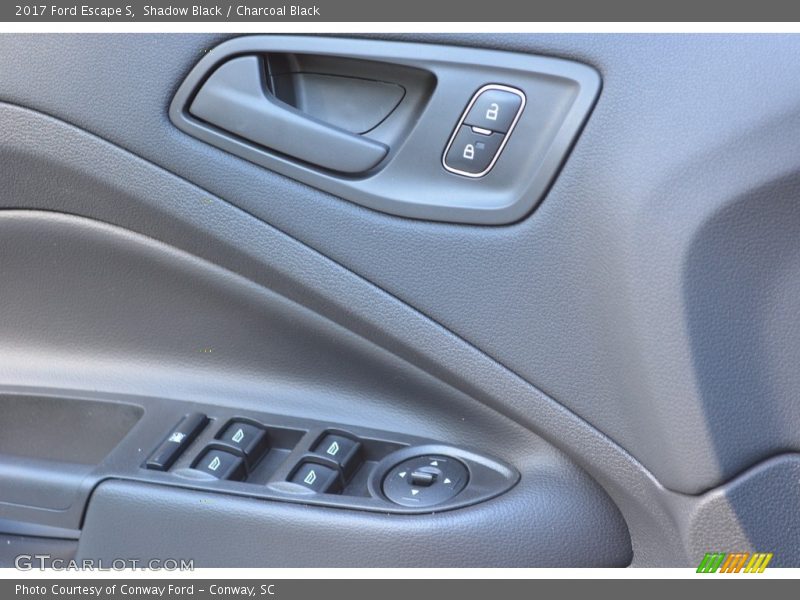 Shadow Black / Charcoal Black 2017 Ford Escape S