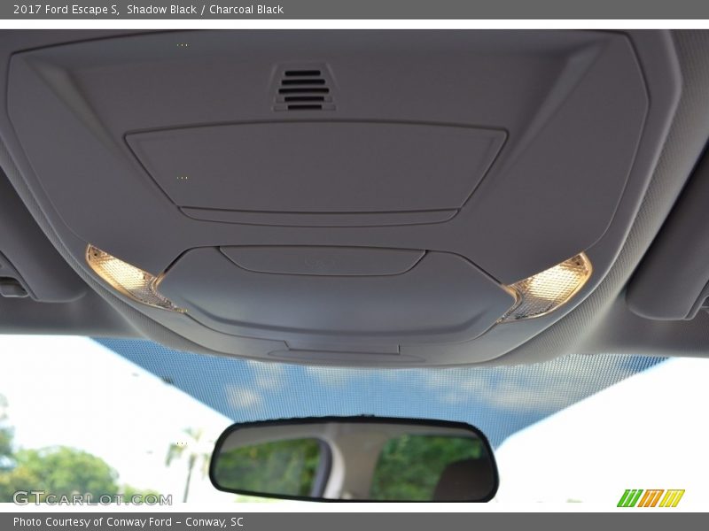Shadow Black / Charcoal Black 2017 Ford Escape S