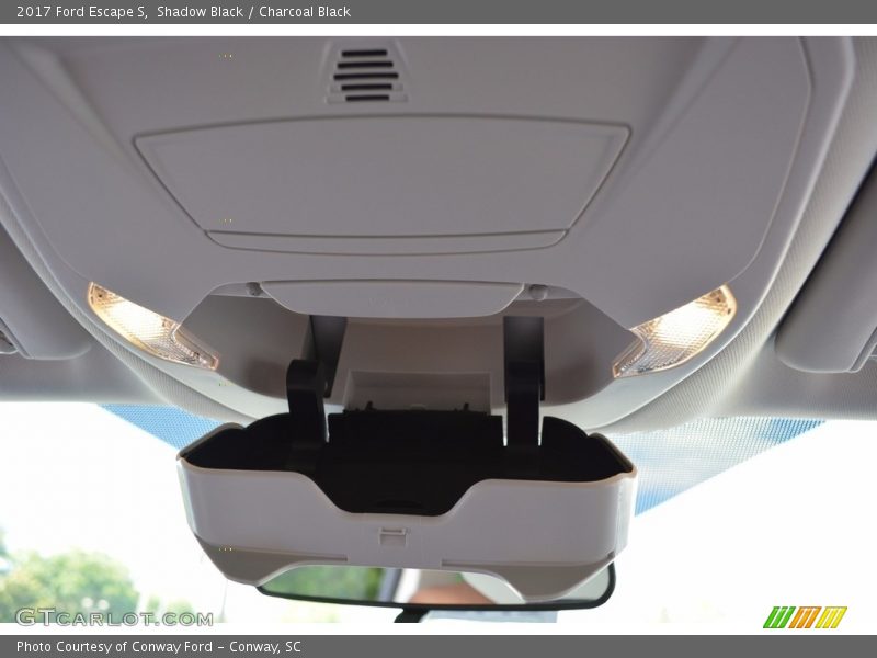 Shadow Black / Charcoal Black 2017 Ford Escape S