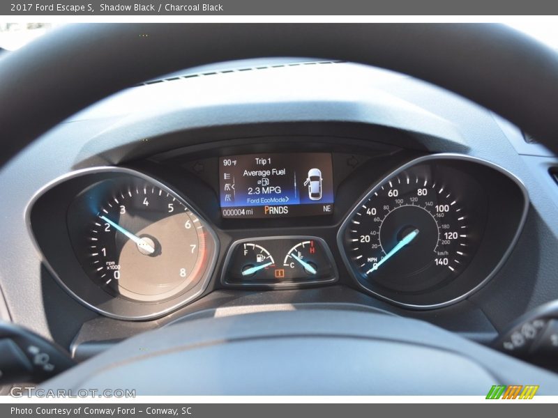 Shadow Black / Charcoal Black 2017 Ford Escape S