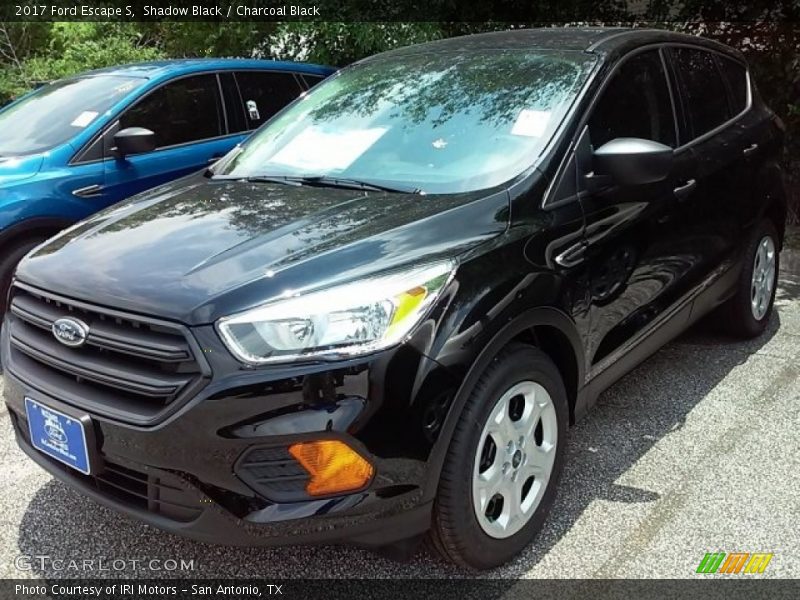Shadow Black / Charcoal Black 2017 Ford Escape S