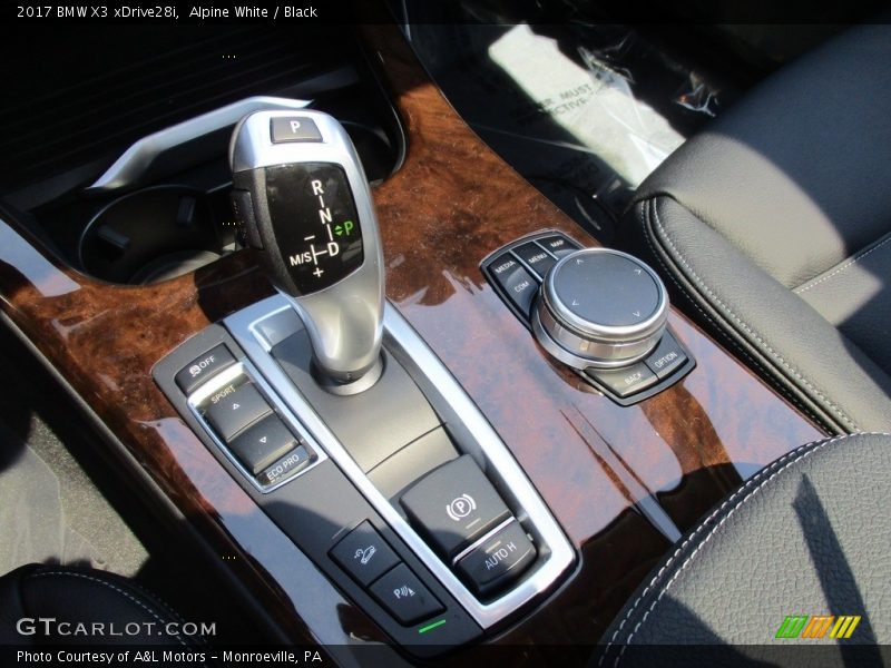 Alpine White / Black 2017 BMW X3 xDrive28i