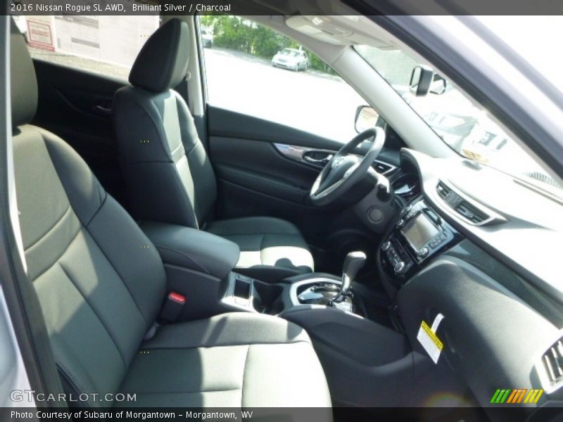 Brilliant Silver / Charcoal 2016 Nissan Rogue SL AWD