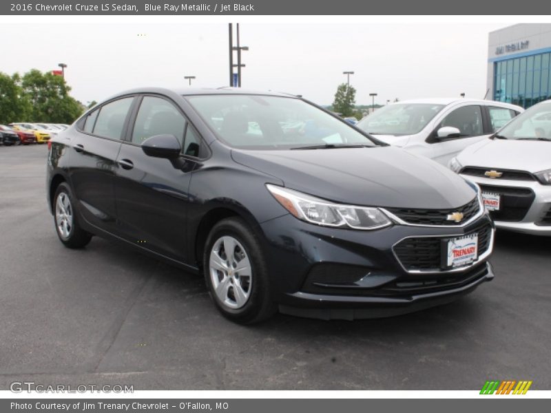 Blue Ray Metallic / Jet Black 2016 Chevrolet Cruze LS Sedan