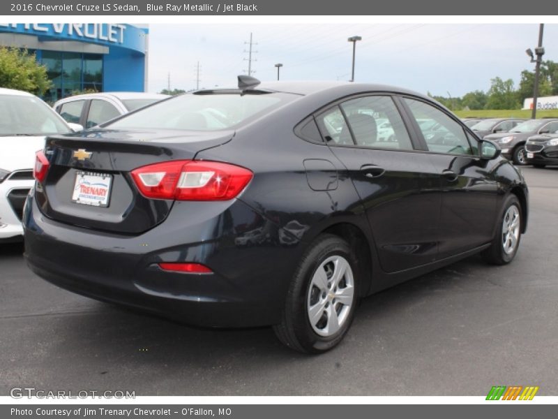 Blue Ray Metallic / Jet Black 2016 Chevrolet Cruze LS Sedan