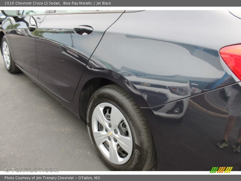 Blue Ray Metallic / Jet Black 2016 Chevrolet Cruze LS Sedan
