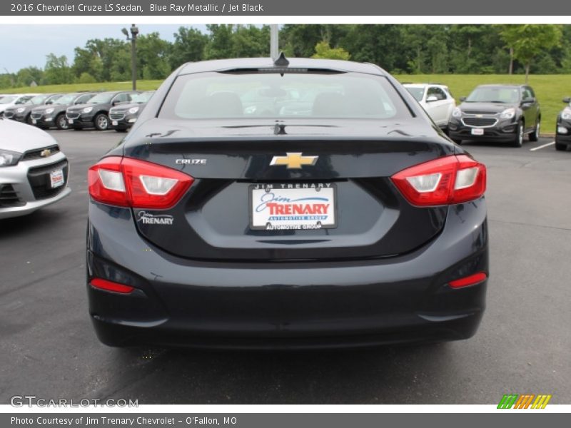 Blue Ray Metallic / Jet Black 2016 Chevrolet Cruze LS Sedan