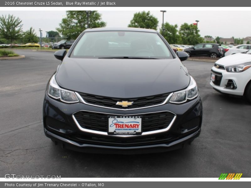 Blue Ray Metallic / Jet Black 2016 Chevrolet Cruze LS Sedan